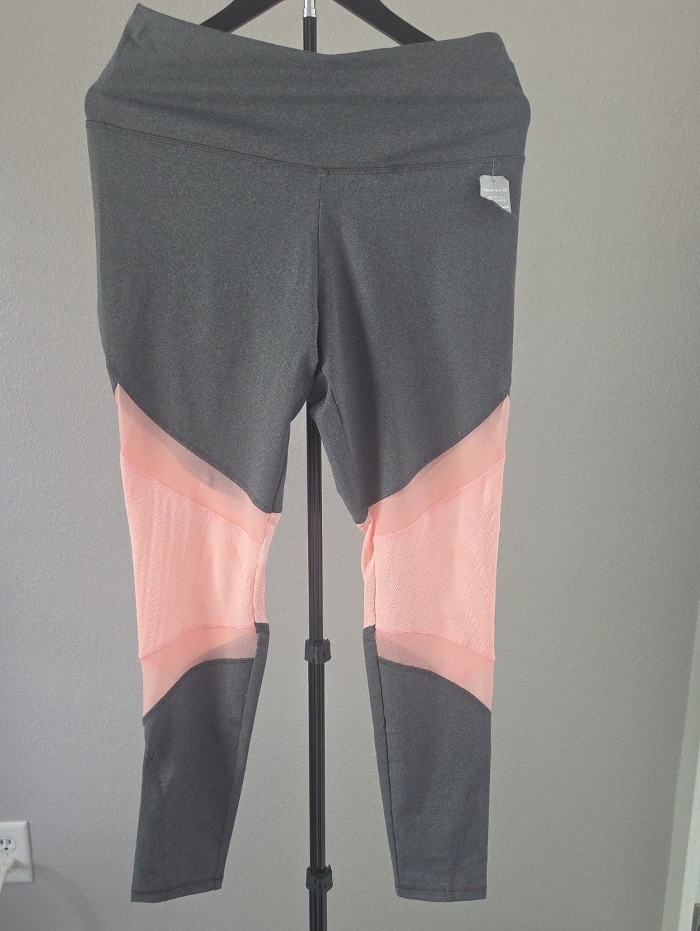 Marika Heather Gray Athletic Leggings